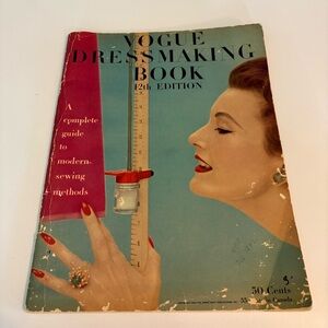 1953 Vogue Dressmaking Book 12th Edition
